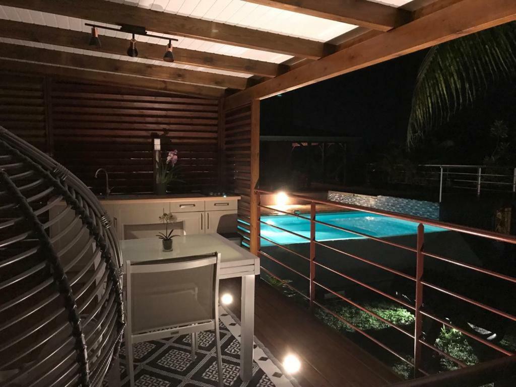 Charmant Bungalow Au Coeur De L'Ile เบย์-มาโอลต์ ภายนอก รูปภาพ